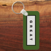 Geschenken: Onder 75$ Aantrekkelijke Autoriteit® G Sleutelhanger (Voorkant)