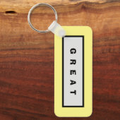 Geschenken: Onder 75$ Aantrekkelijke Autoriteit® G Sleutelhanger (Voorkant)