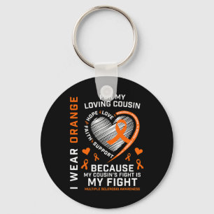 Geschenken Oranje vechter neef multiple sclerose A Sleutelhanger