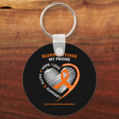 Geschenken Producten Sinaasappel MS Vriend Multipl Sleutelhanger (Voorkant)