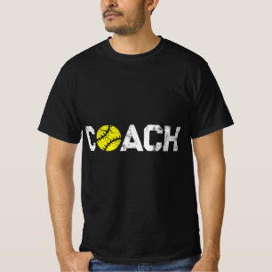 Geschenken Softball Coaches Waardering - Softball  T-shirt