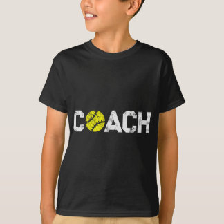 Geschenken Softball Coaches Waardering - Softball T-shirt