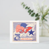 Geschenken ter ondersteuning van mariene families briefkaart (Staand voorkant)