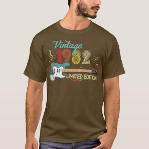 geschenken van 1982, Guitar liefhebbers 40th Bi T-shirt