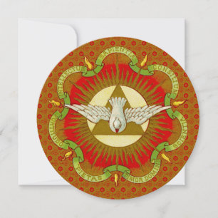 Geschenken van de Heilige Geest (BK 026) Wenskaart Kaart