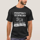 Geschenken van farmacie-technici t-shirt (Voorkant)