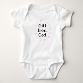 Geschenken van God, religieuze Baby-geschenken, un Romper