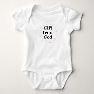Geschenken van God, religieuze Baby-geschenken, un Romper