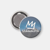 Geschenken van het skioord Mammoth Mountain uit he Magneet (Voorkant / Achterkant)