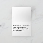 Geschenken van Jehovah Notecard Kaart (Binnen)