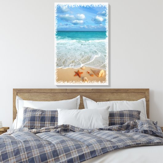 Geschenken van Neptunus Canvas Afdruk (Insitu (Slaapkamer))