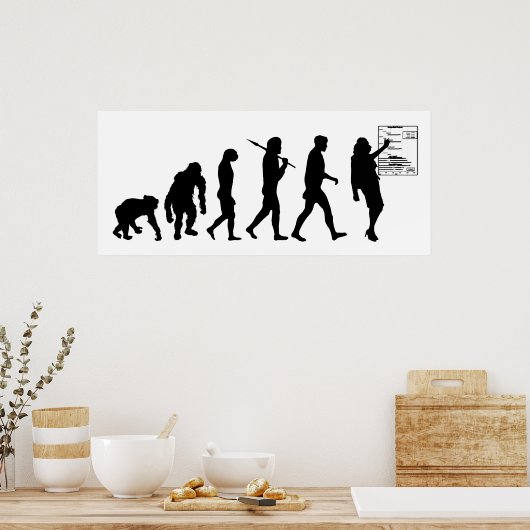 Geschenken van projectmanagement-consultant poster (Keuken)