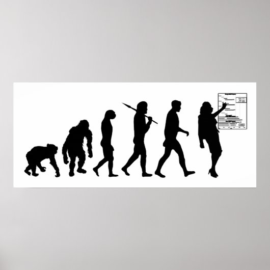 Geschenken van projectmanagement-consultant poster (Voorkant)