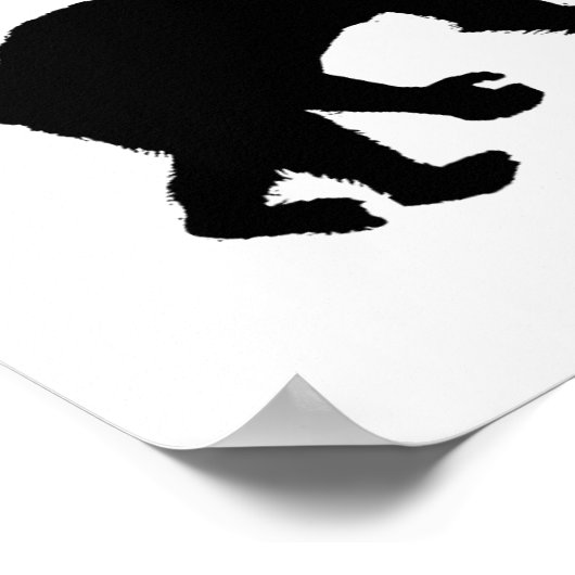 Geschenken van projectmanagement-consultant poster (Hoek)