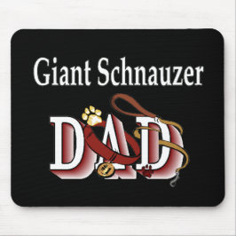 Geschenken van Reuzen Schnauzer vaders Muismat