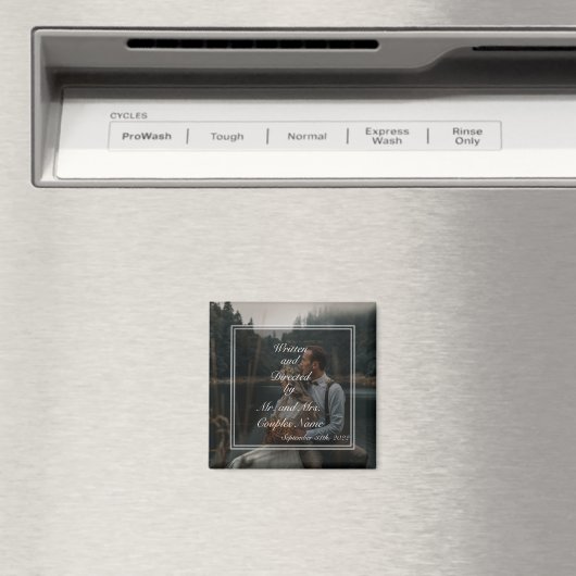 Geschenken voor bruiloft-stellen bevoordeelt cadea magneet (Insitu (Vaatwasser))