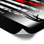 Geschenken voor de jacht op gasten poster (Hoek)