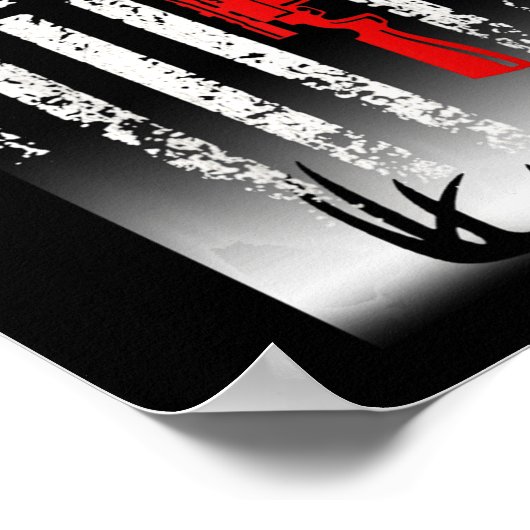 Geschenken voor de jacht op gasten poster (Hoek)