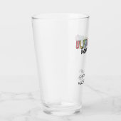 Geschenken voor echoscopist met eigen naam glas (Rechts)