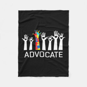 Geschenken voor een therapeut Leraar Ouder Autisme Fleece Deken