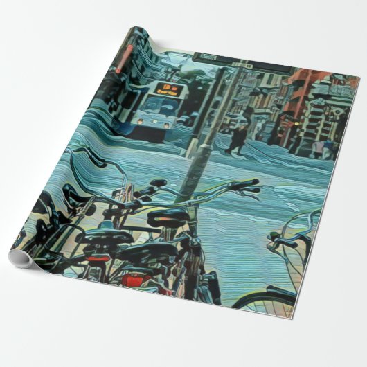 Geschenken voor fietsers 2022 cadeaupapier (Uitgerold)