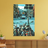 Geschenken voor fietsers 2022 canvas afdruk (Insitu (Woonkamer))