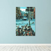 Geschenken voor fietsers 2022 canvas afdruk (Insitu (Houten vloer))