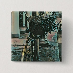 Geschenken voor fietsers 2022 vierkante button 5,1 cm