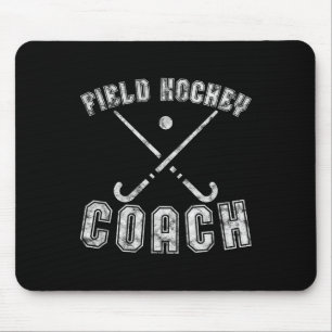 Geschenken voor hockeycoach met distressed hockey  muismat
