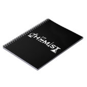 geschenken voor mannen en vrouwelijke chemici notitieboek (Linkerzijde)