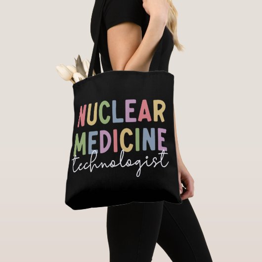 Geschenken voor Nucleair Geneeskundig Technoloog C Tote Bag (Dichtbij)