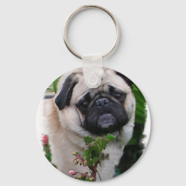 Geschenken voor Pug liefhebbers Sleutelhanger