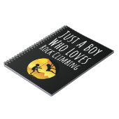 Geschenken voor Rotsklimmen voor Jongens die Klimm Notitieboek (Linkerzijde)