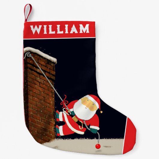 Geschenken voor Rotsklimmers Kleine Kerstsok (Voorkant)