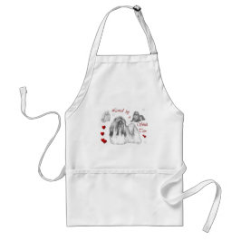 Geschenken voor Shih Tzu liefhebbers Standaard Schort