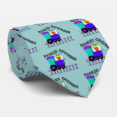 Geschenken voor treinmachinist in ruste stropdas (Opgerold)