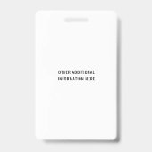 Geschenken voor zorgtechnici voor patienten PCT Badge (Achterkant)