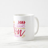 Geschenken voorbij woorden koffiemok (Voorkant rechts)