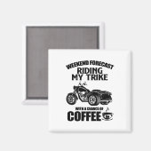 Geschenken zoeken | gezegden voor motorfietsen op  magneet (Voorkant / Achterkant)