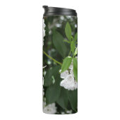 Geschenkflacon met witte berglaurier en monogram thermosbeker (Geroteerd rechts)