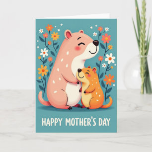 Geschenkkaart met gespikkelde vrienden kaart