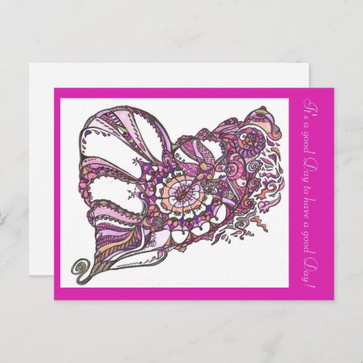 Geschenkkarte van MK Briefkaart (Voorkant / Achterkant)