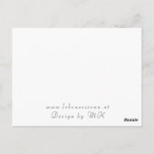 Geschenkkarte van MK Briefkaart (Achterkant)