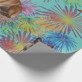 Geschenkpapier französische Bulldogge Cadeaupapier (Hoek)