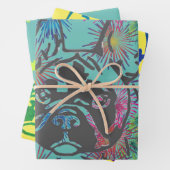 Geschenkpapier französische Bulldogge Inpakpapier Vel (In situ)