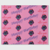 Geschenkpapier Geburtstag Cadeaupapier (Vlak)