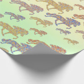 Geschenkpapier - Islandpferde im TÖLT Cadeaupapier (Hoek)