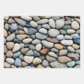 Geschenkpapier - Kieselsteine Inpakpapier Vel (Voorkant)