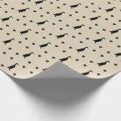 Geschenkpapier mit Laufente Cadeaupapier (Hoek)