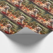 Geschenkpapier mit süßem Hund Cadeaupapier (Hoek)